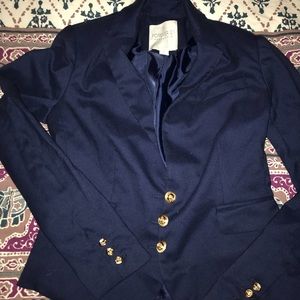Forever 21 Navy Blazer with button details